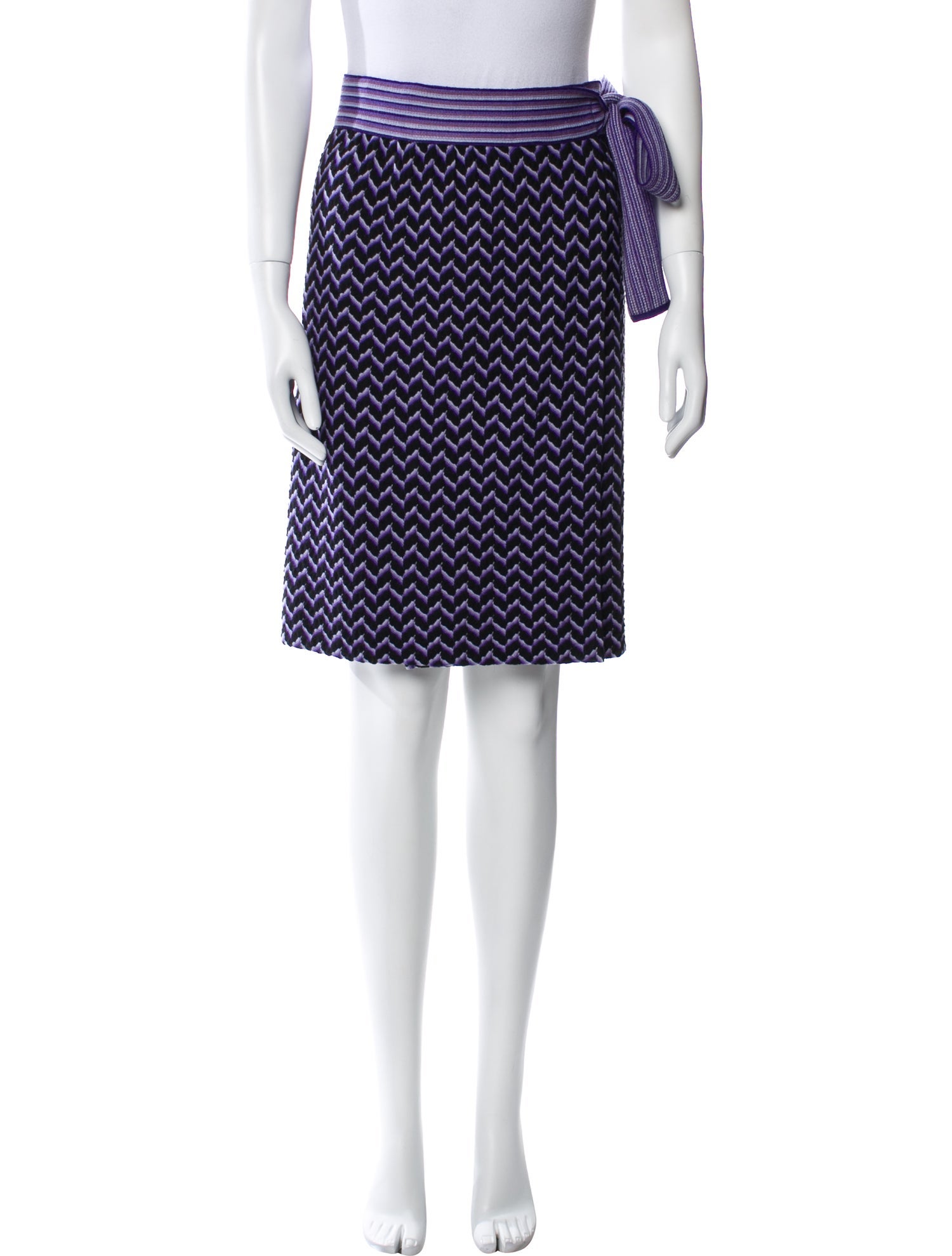 Missoni Wool Knee-Length Skirt