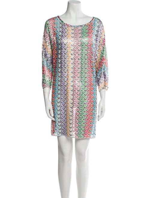 Missoni Printed Mini Dress