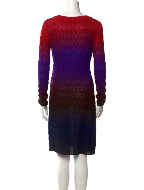 Missoni Printed Knee-Length Dress