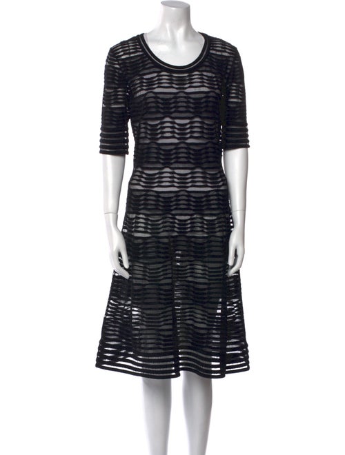Missoni Striped Knee-Length Dress