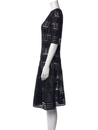 Missoni Striped Knee-Length Dress