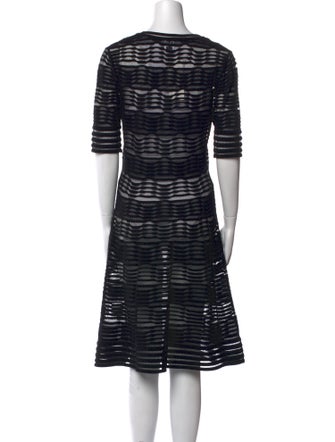 Missoni Striped Knee-Length Dress