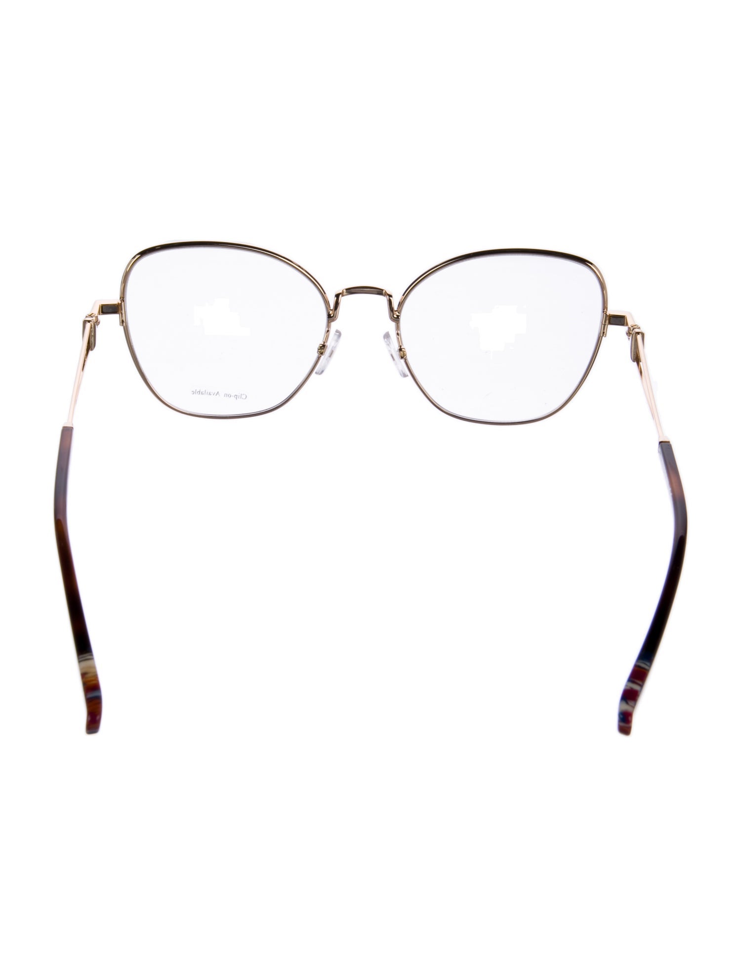 Missoni Cat-Eye Clear Sunglasses