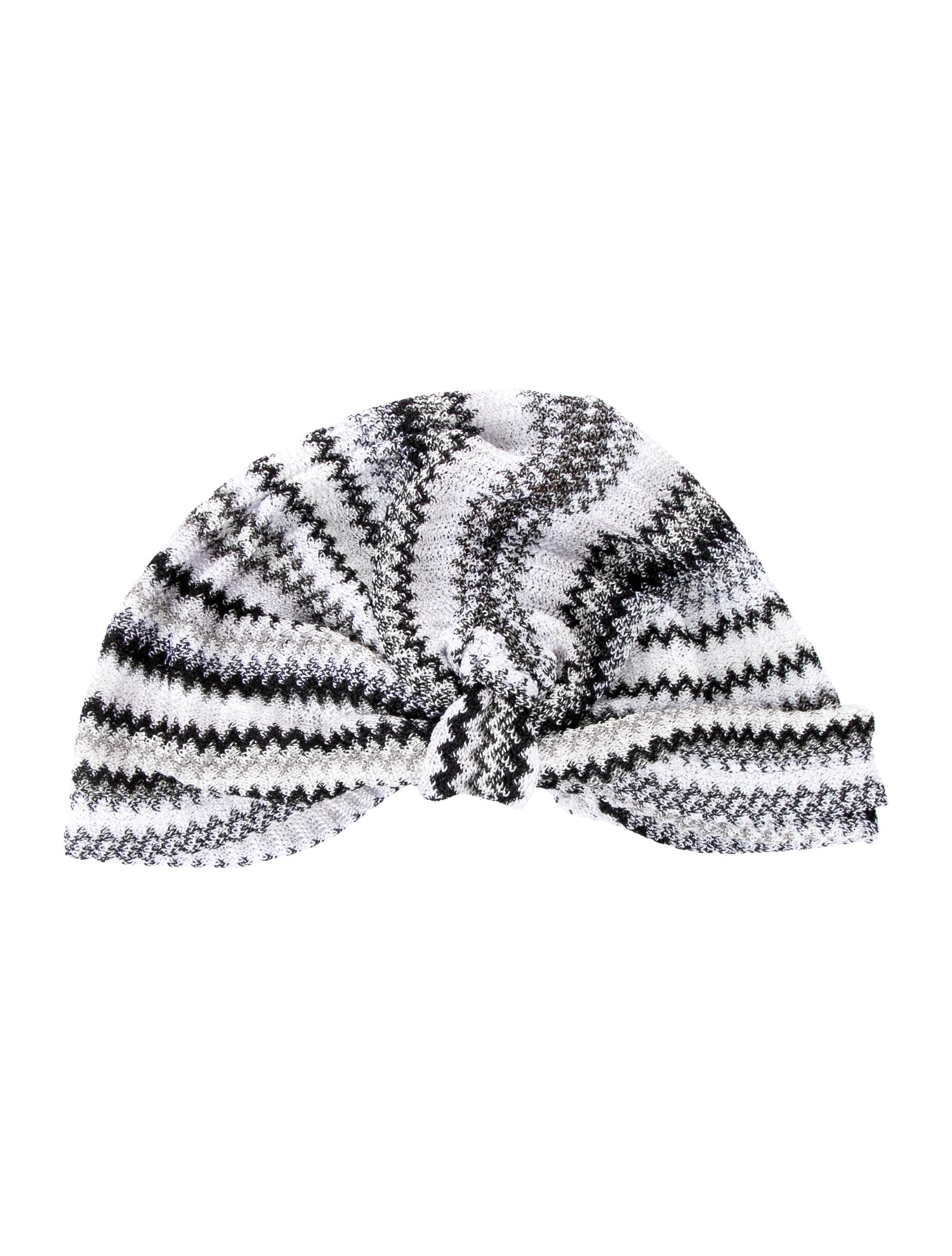 Missoni Pattern Print Viscose Knit Beanie