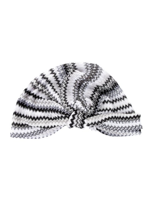 Missoni Pattern Print Viscose Knit Beanie