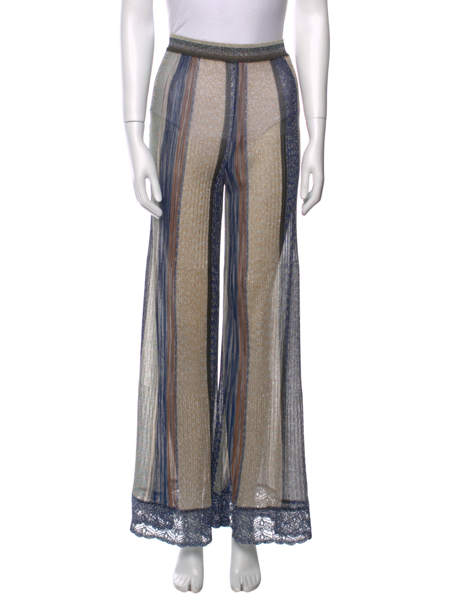 Missoni Striped Wide Leg Pants