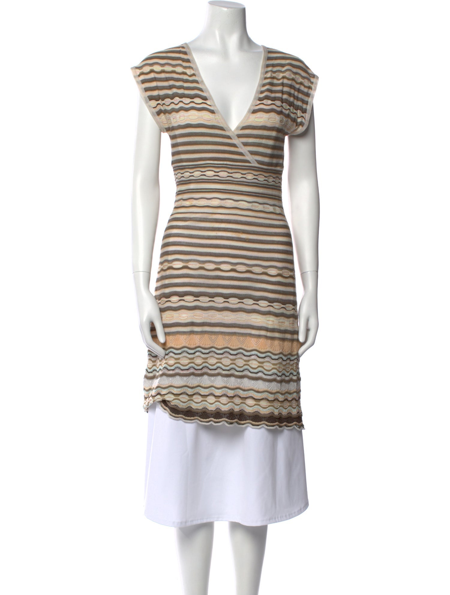 Missoni Striped V-Neck Sweater