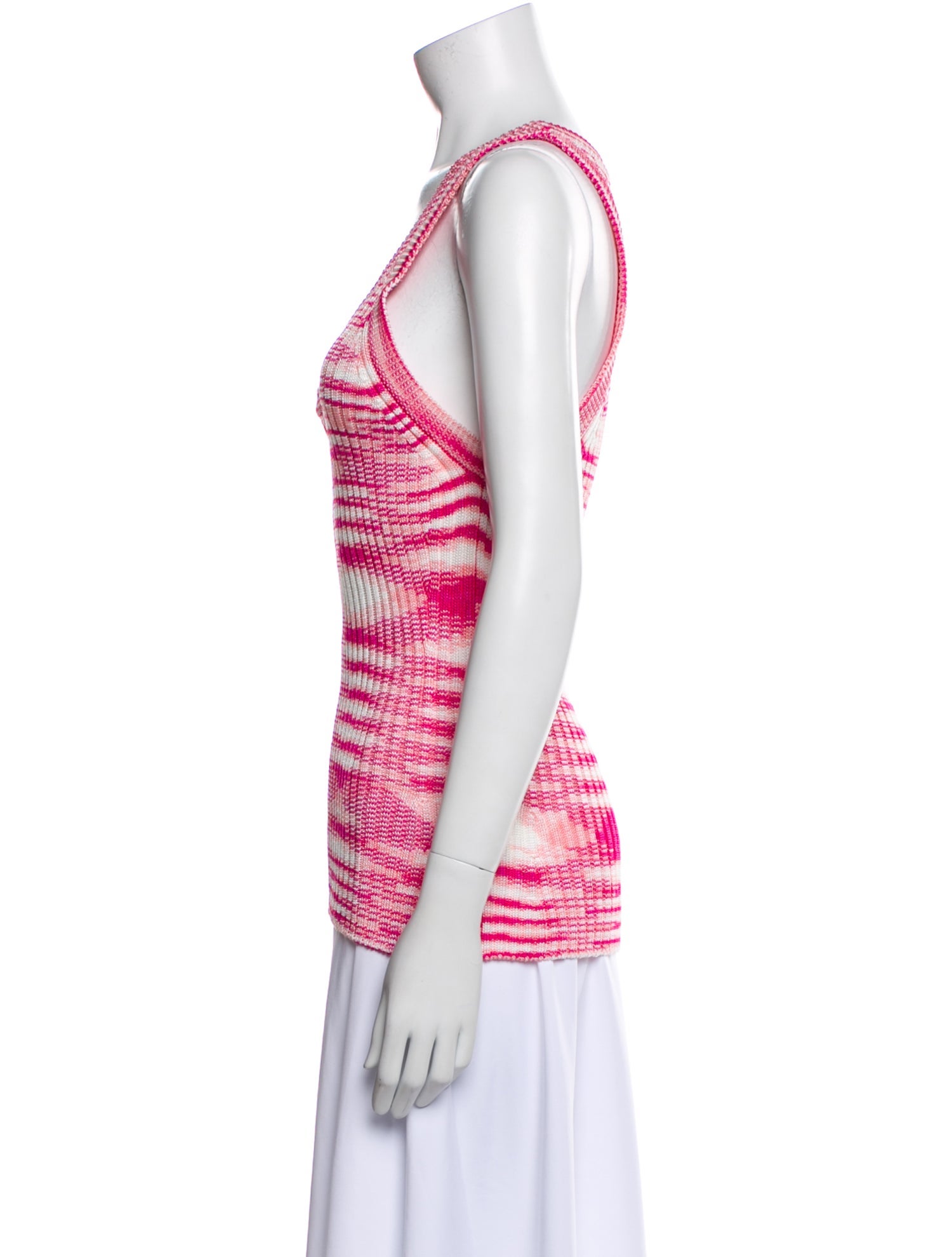 Missoni Striped Scoop Neck Top