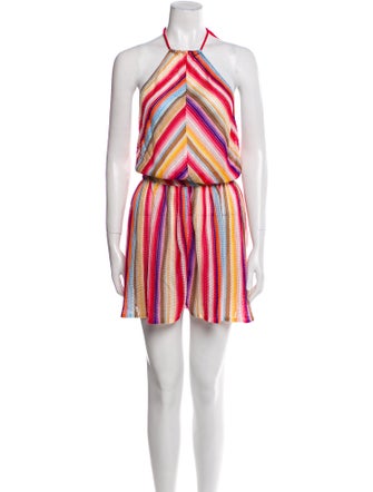 Missoni Striped Halterneck Romper