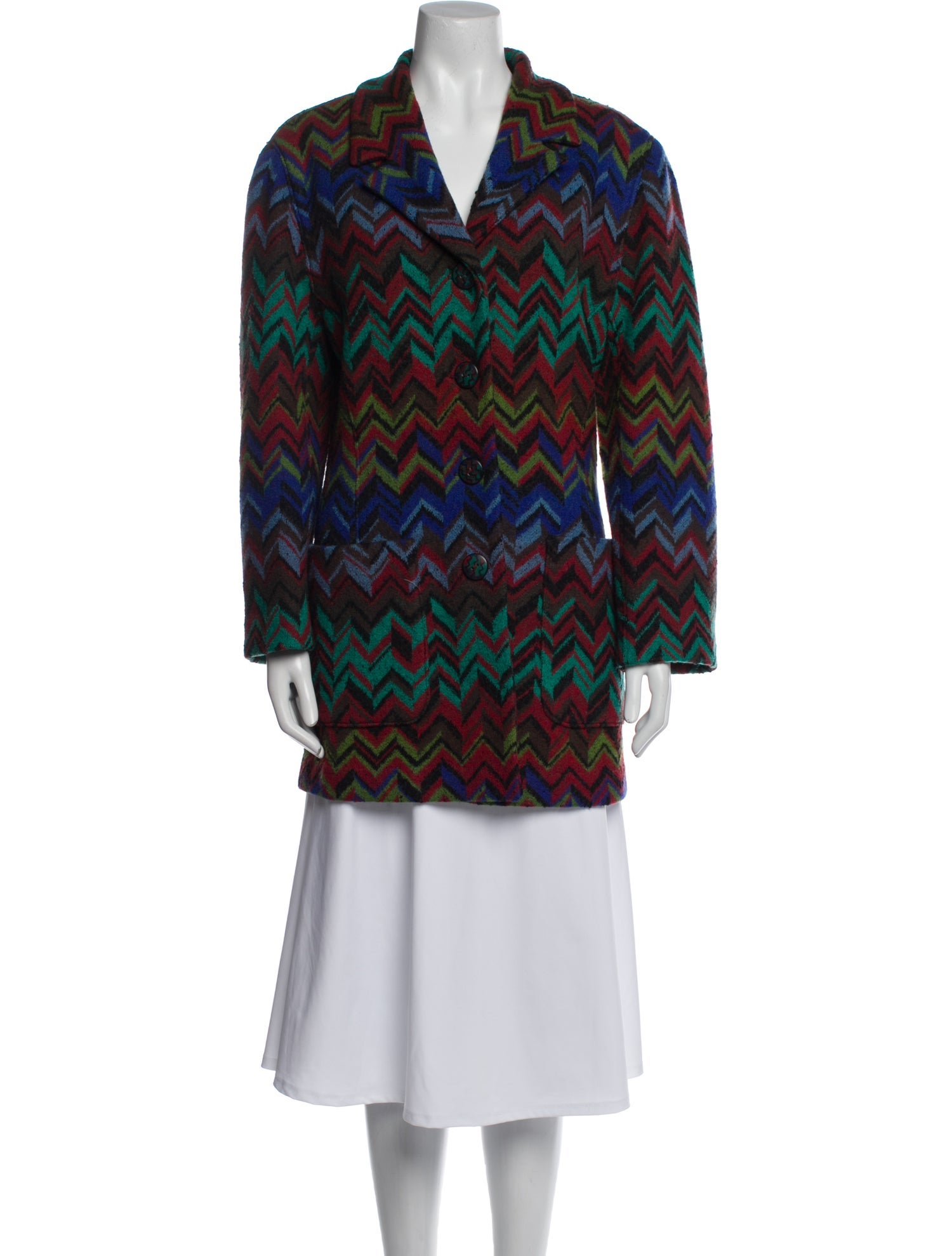Missoni Wool Striped Coat