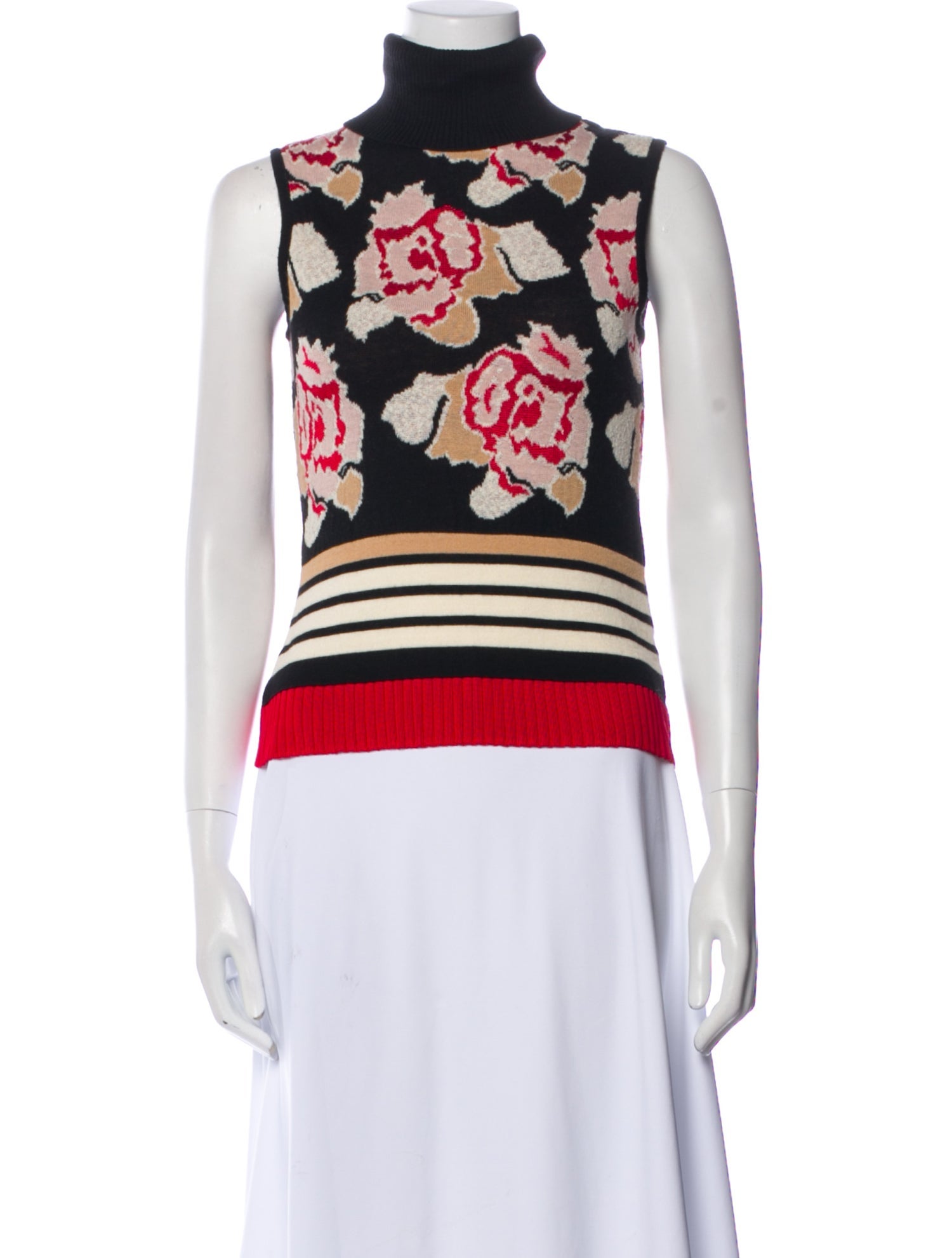 M Missoni Wool Printed Sweater