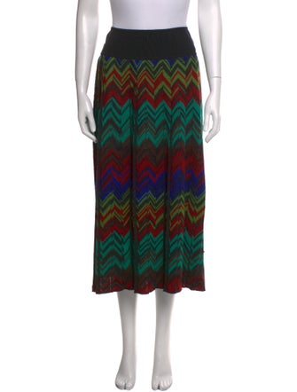 Missoni Printed Midi Length Skirt
