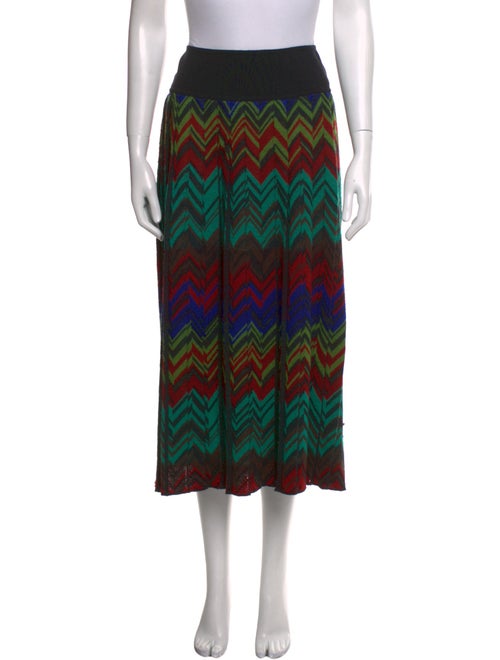 Missoni Printed Midi Length Skirt
