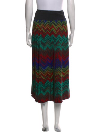 Missoni Printed Midi Length Skirt