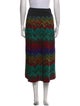 Missoni Printed Midi Length Skirt