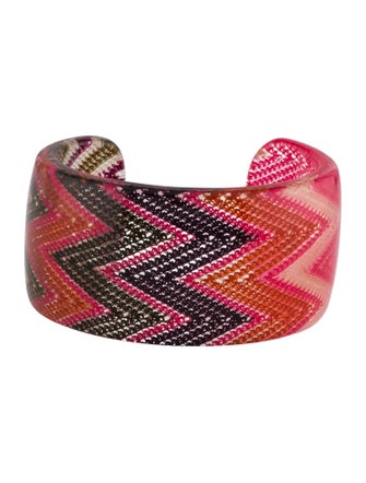 Missoni Resin Cuff Bracelet