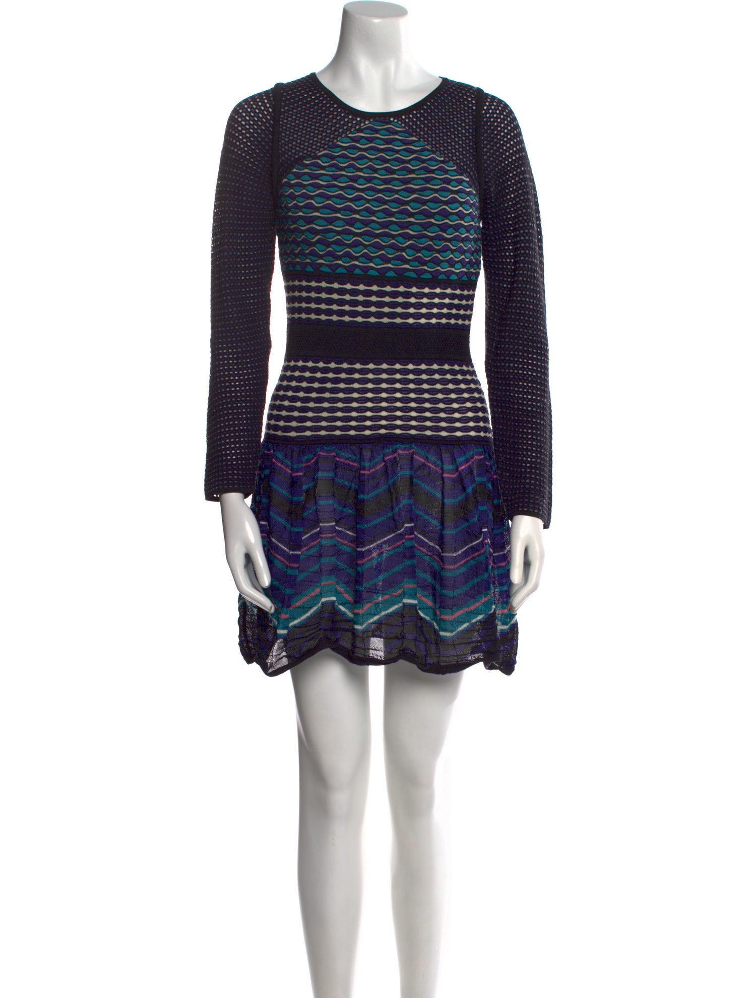 Missoni Striped Mini Dress