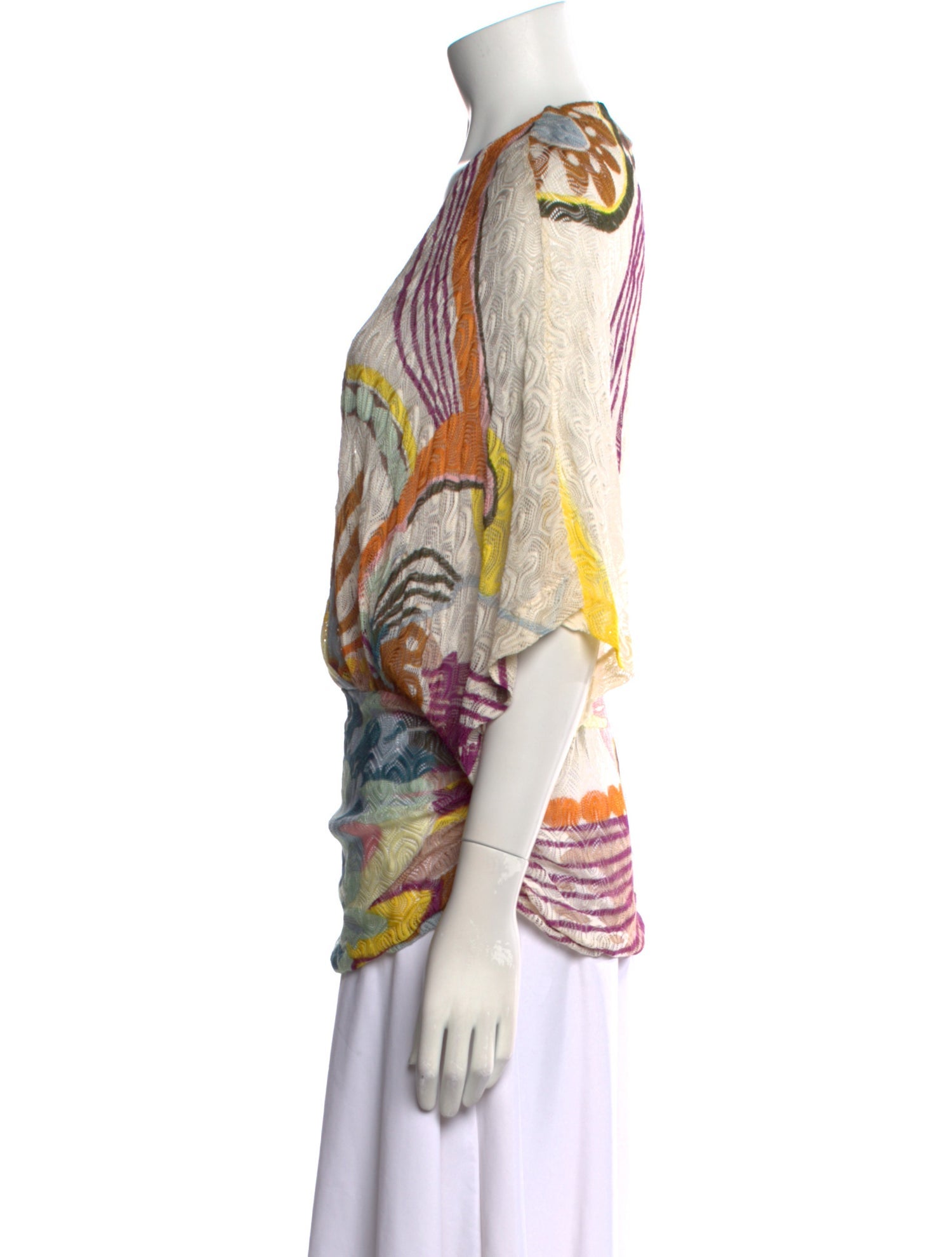 Missoni Printed V-Neck Blouse