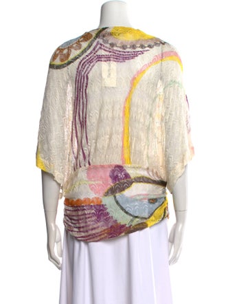 Missoni Printed V-Neck Blouse