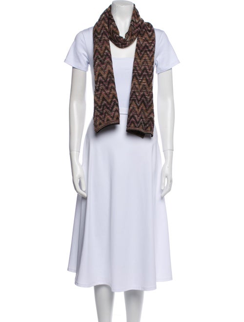 Missoni Wool Animal Print Scarf