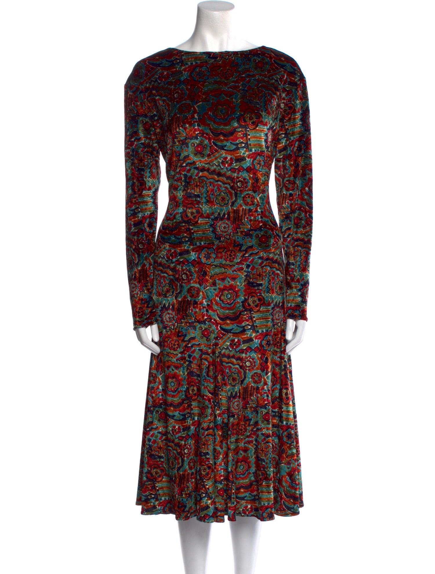 Missoni Printed Midi Length Dress