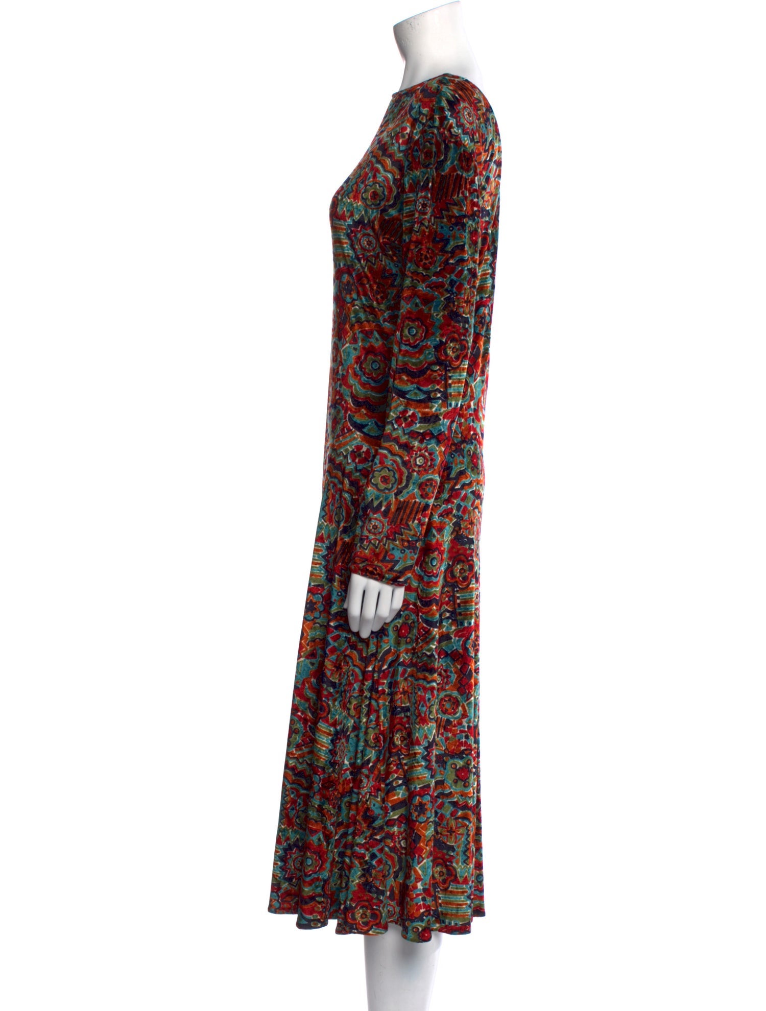 Missoni Printed Midi Length Dress