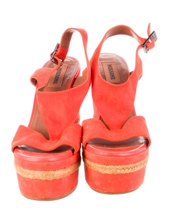 Missoni Suede Slingback Sandals