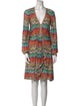 Missoni Printed Knee-Length Dress