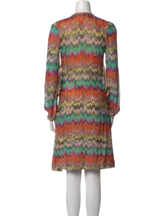 Missoni Printed Knee-Length Dress