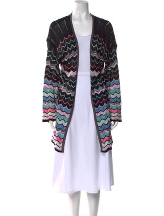 Missoni Printed Open Front Sweater