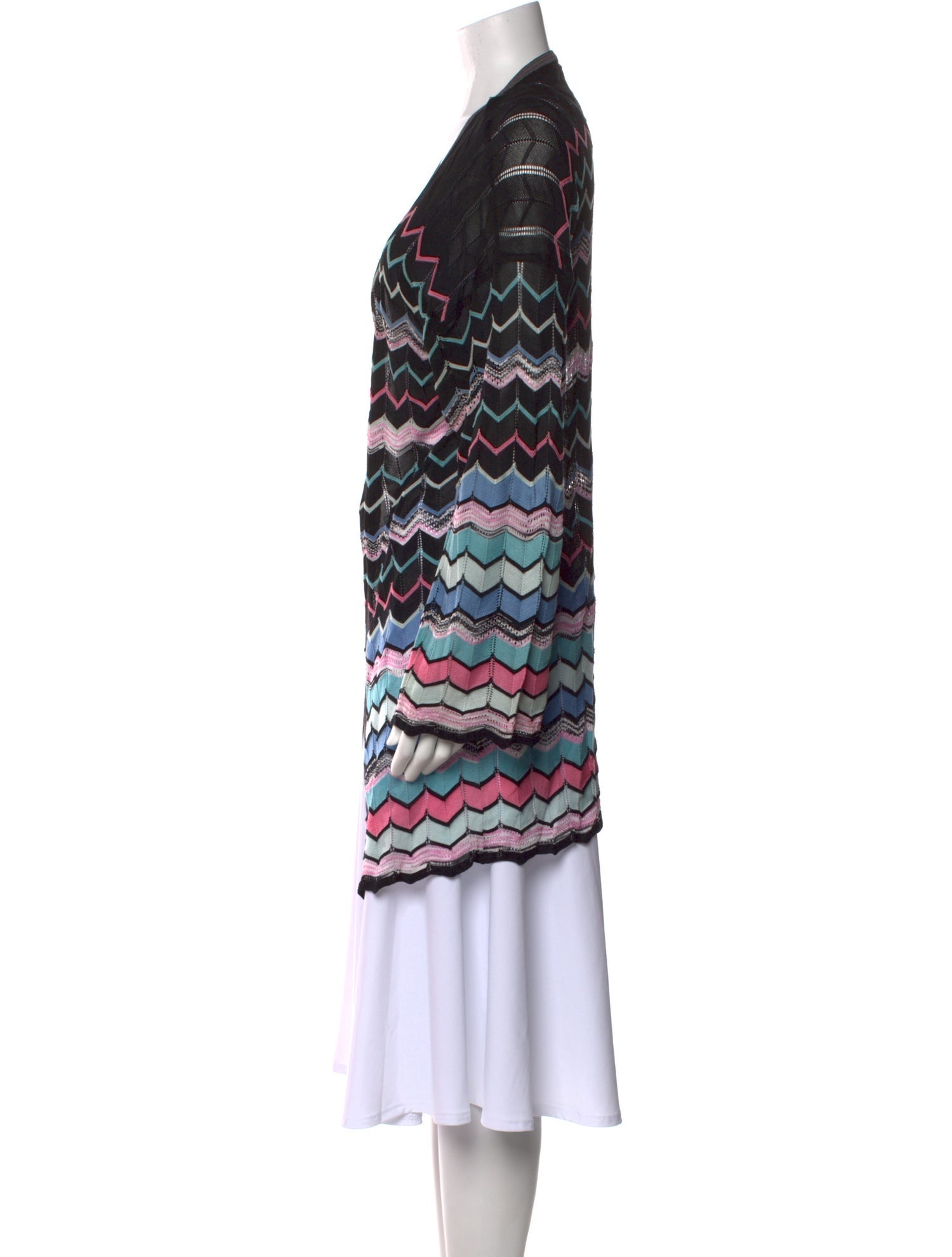 Missoni Printed Open Front Sweater