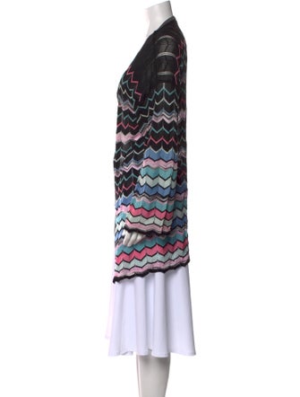 Missoni Printed Open Front Sweater