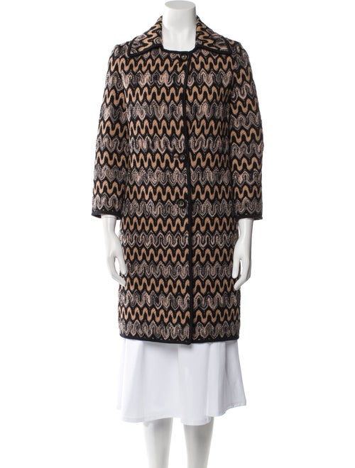 Missoni Wool Animal Print Coat