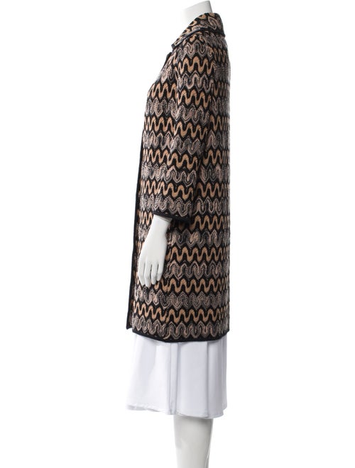 Missoni Wool Animal Print Coat