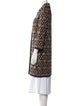 Missoni Wool Animal Print Coat