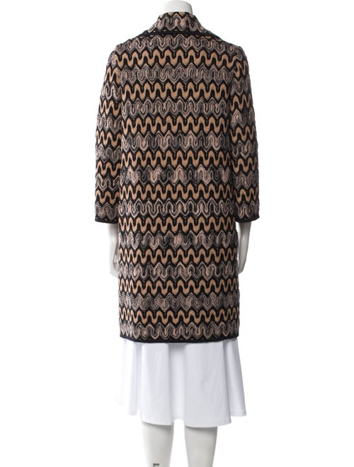 Missoni Wool Animal Print Coat
