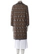 Missoni Wool Animal Print Coat