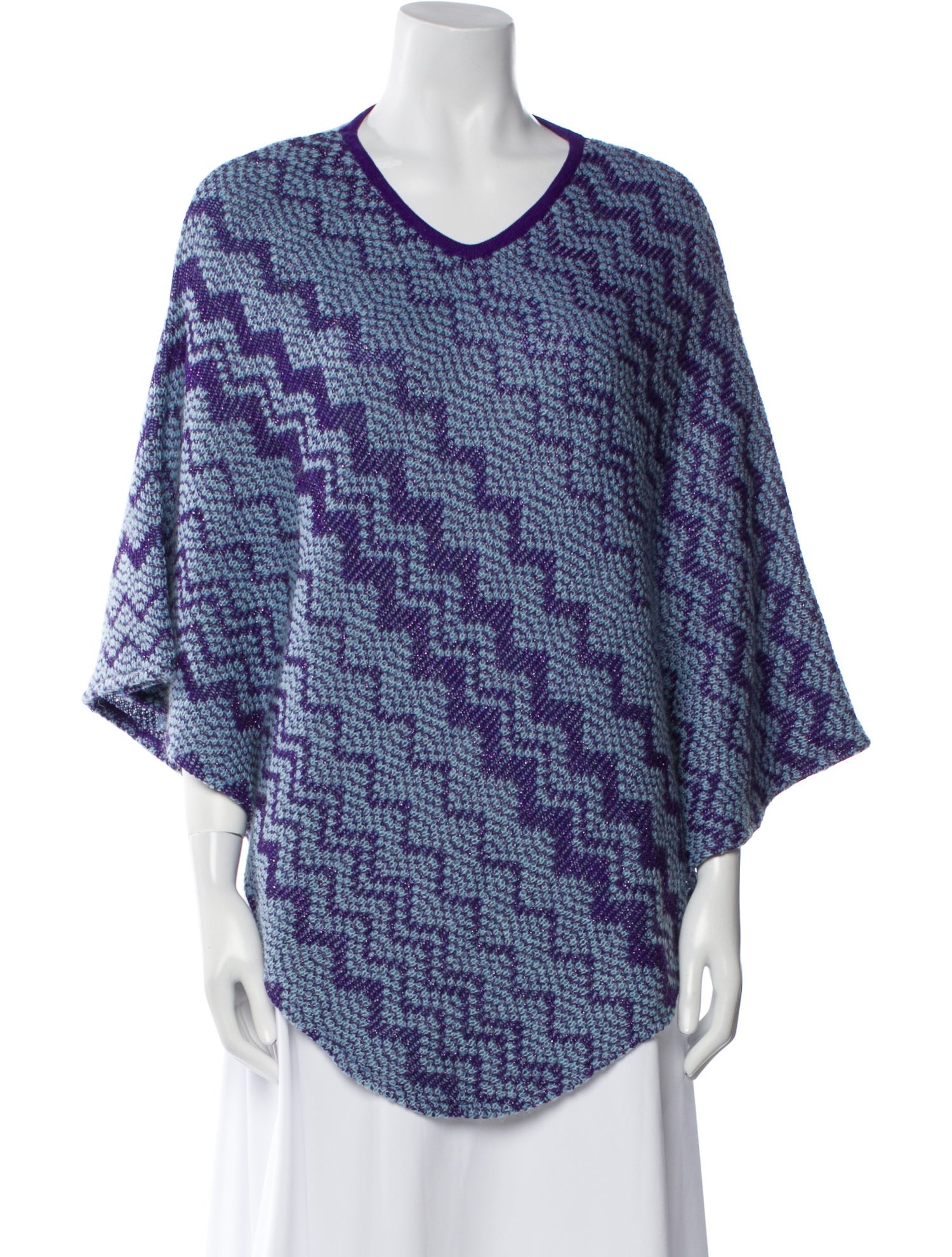 Missoni Printed V-Neck Sweater