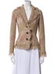 Missoni Wool Tweed Pattern Blazer