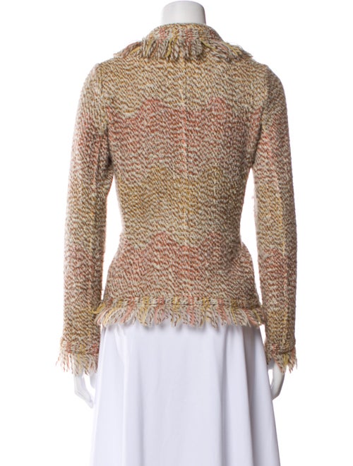 Missoni Wool Tweed Pattern Blazer