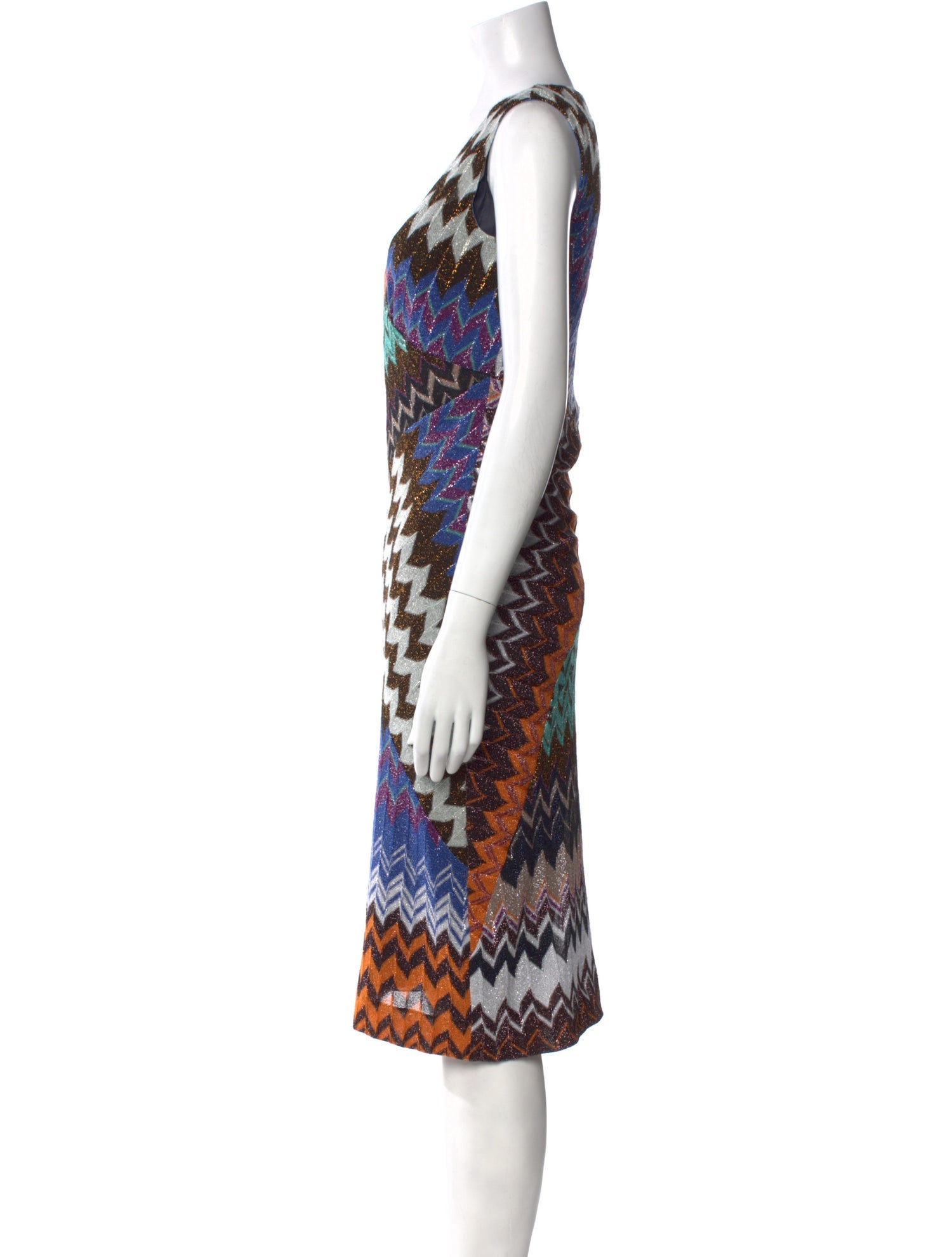 Missoni Printed Midi Length Dress