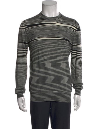 Missoni Striped Crew Neck Pullover
