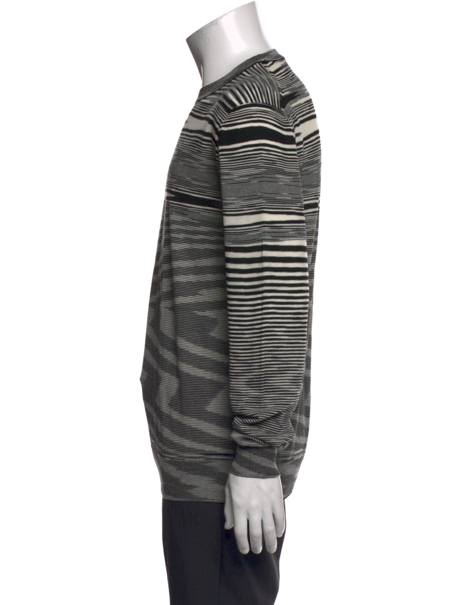 Missoni Striped Crew Neck Pullover
