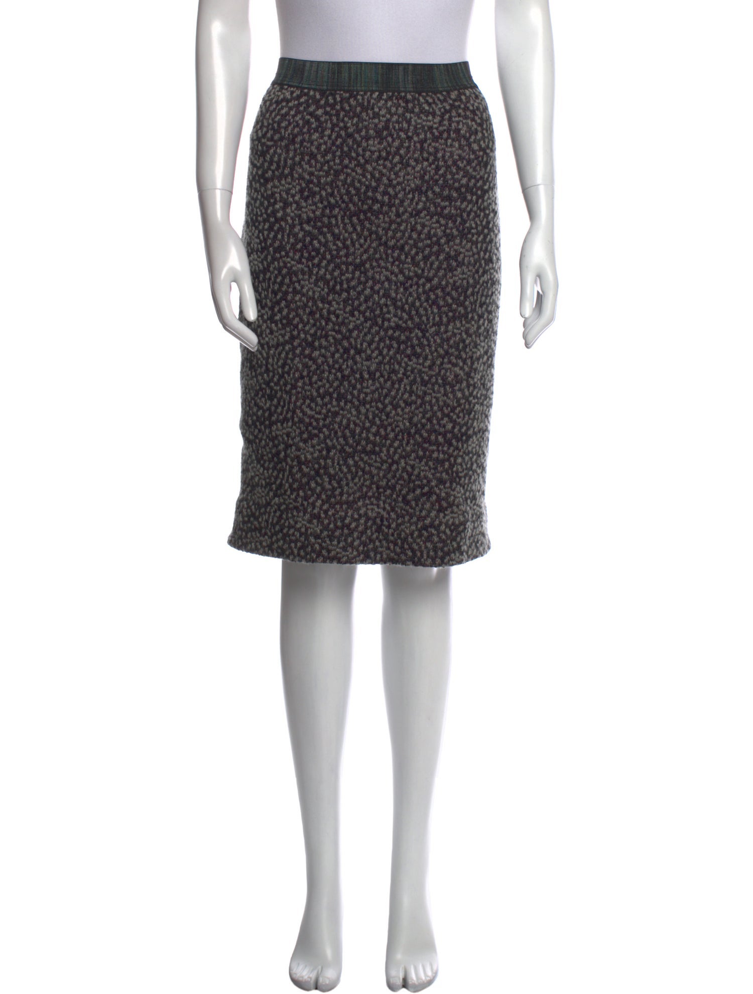 Missoni Wool Knee-Length Skirt