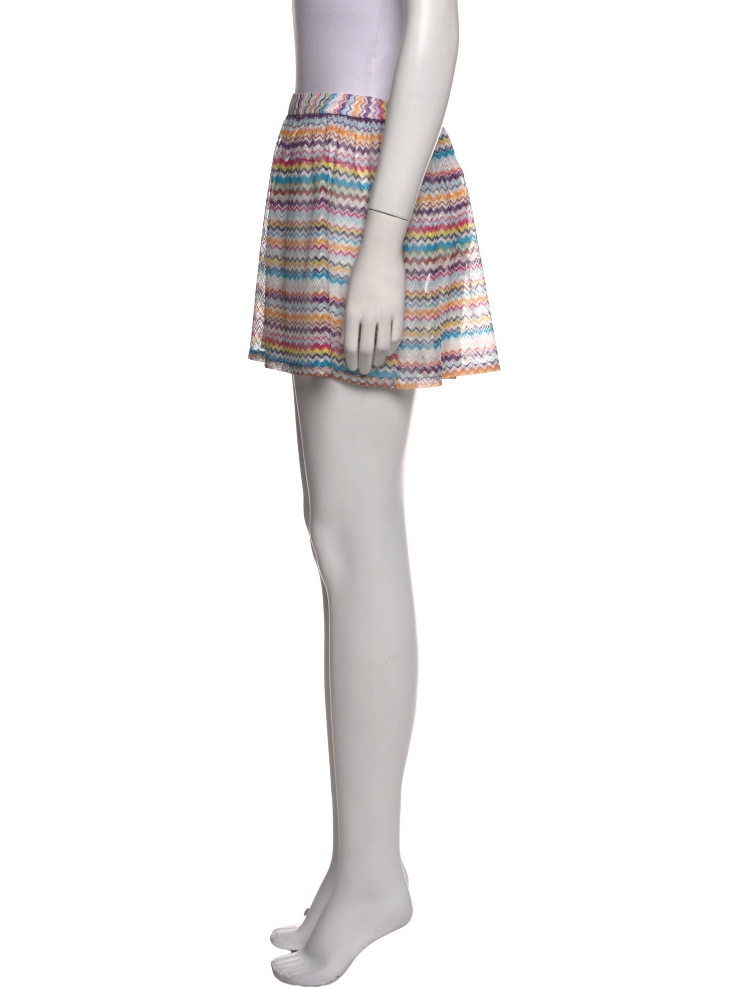 Missoni Striped Mini Shorts