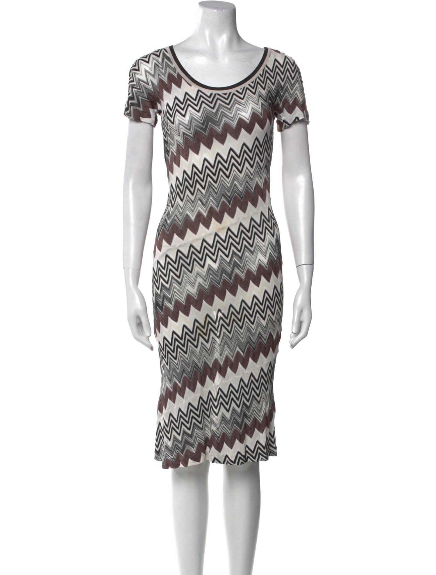 Missoni Tie-Dye Print Midi Length Dress