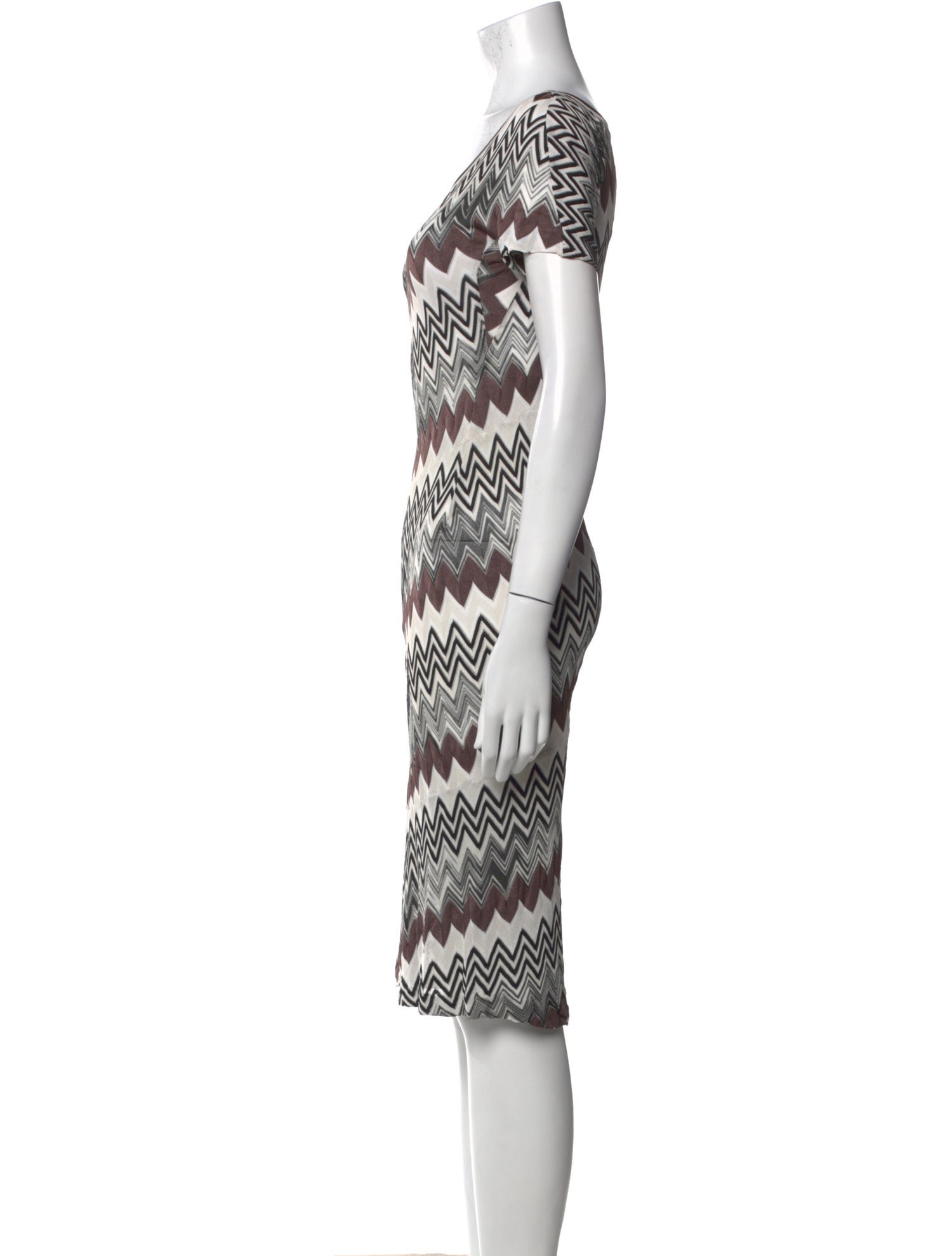 Missoni Tie-Dye Print Midi Length Dress