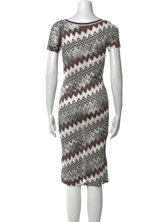 Missoni Tie-Dye Print Midi Length Dress