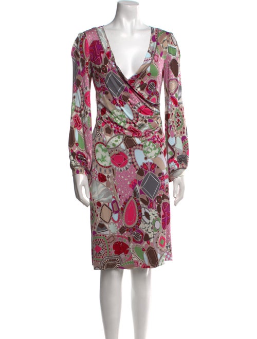 Missoni Printed Knee-Length Dress