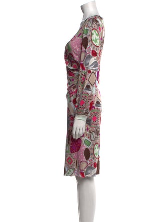 Missoni Printed Knee-Length Dress